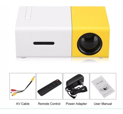 Mini Proyector Led Video, Hdmi, Usb, Av